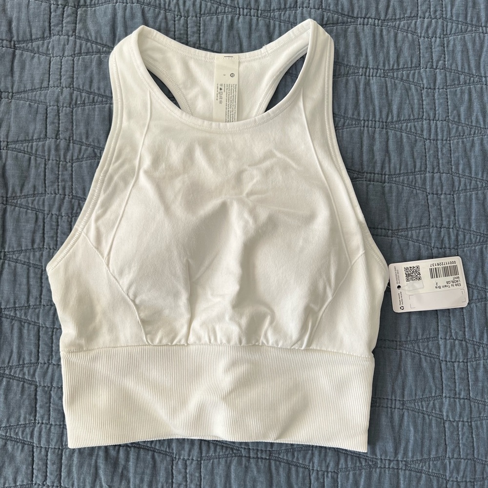 Lululemon Ebb to Train Longline Bra top 2